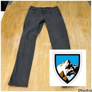 KUHL 👉Actual Sz 28x30👈 Slim Tapered The Law Jean Vintage Patina Gray Canvas